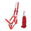 Set capezza e lunghina natalizia - Rosso