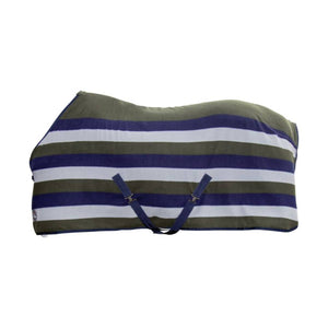Coperta in pile a righe