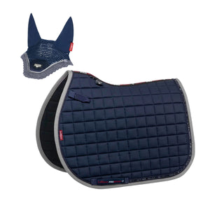 Set sottosella e cuffietta Diamante blu navy