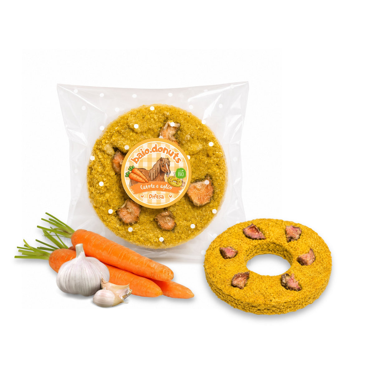 baio.donut difesa - carota e aglio