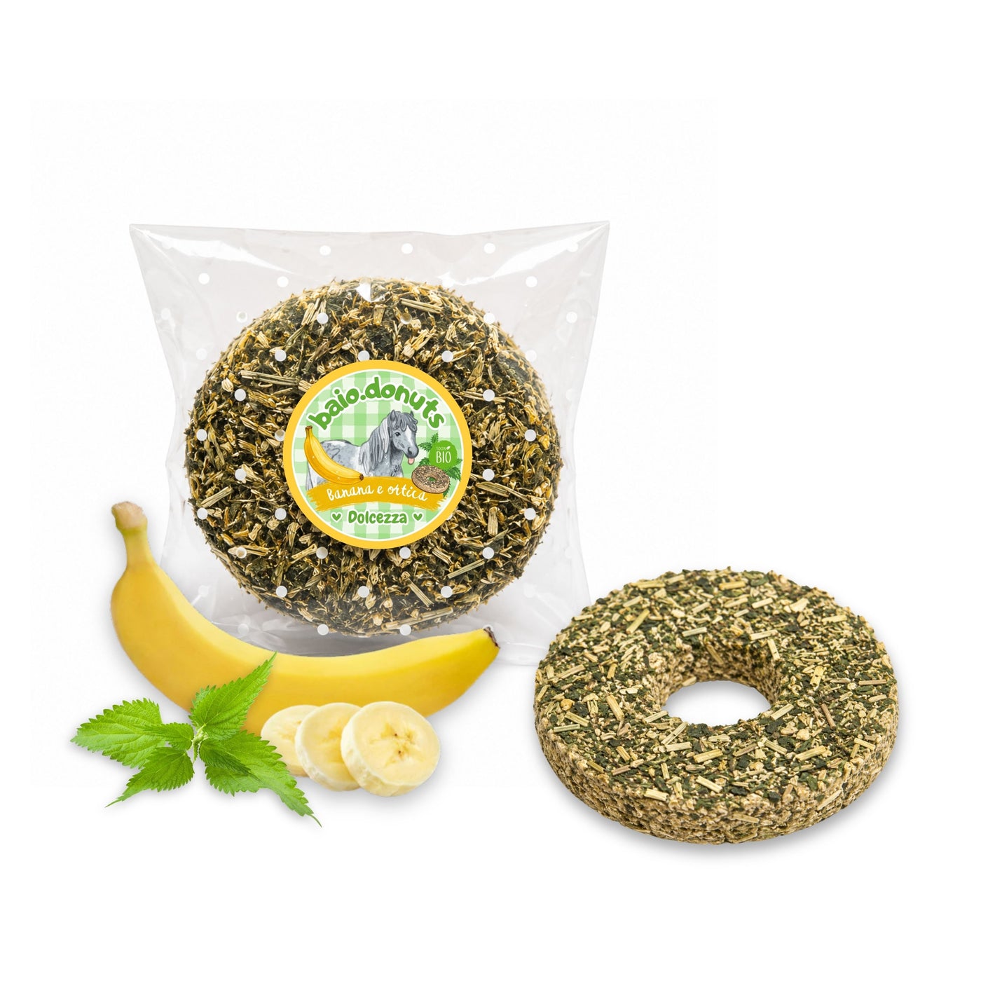 baio.donut dolcezza - banana e ortica