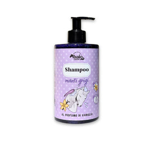Shampoo manti grigi alla vaniglia