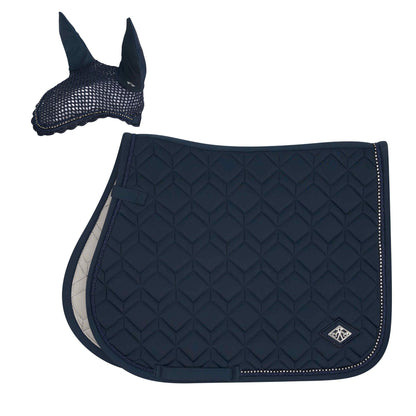 Set sottosella e cuffietta classic - navy