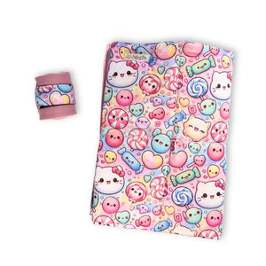 Set sottofasce e fasce da riposo Candy
