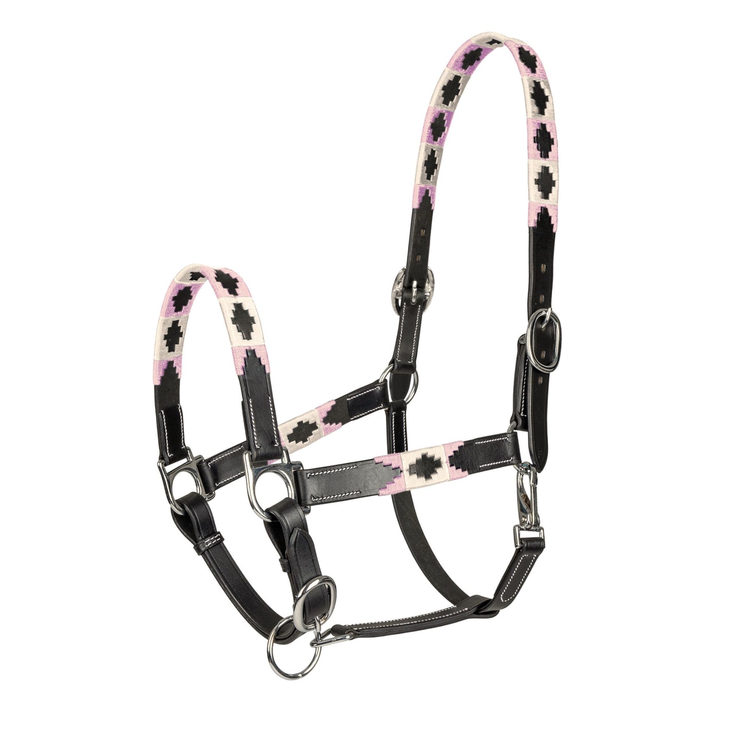 Capezza in cuoio Polo rosa