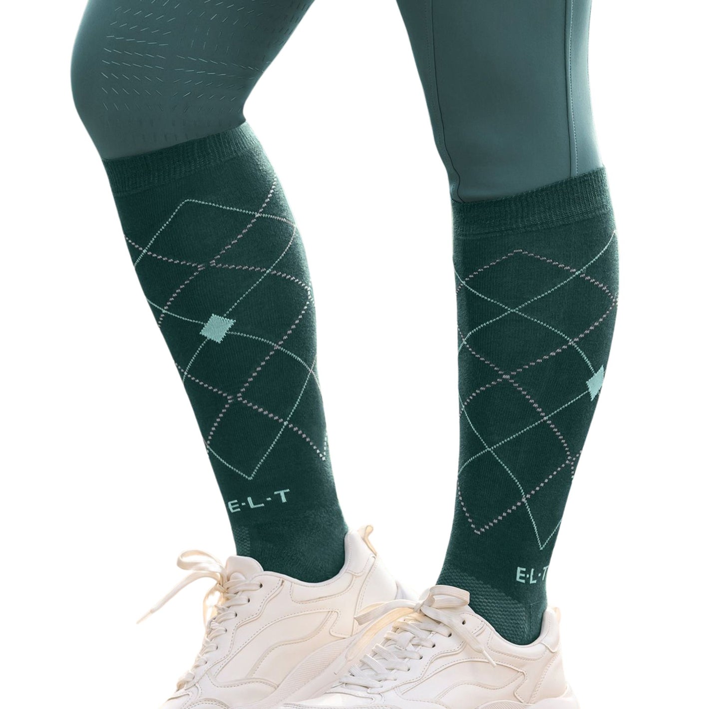 Calze da equitazione Verde