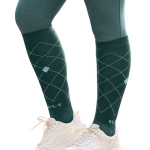 Calze da equitazione Verde