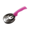 Striglia in metallo glitter - Fucsia