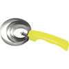 Striglia in metallo glitter - Giallo