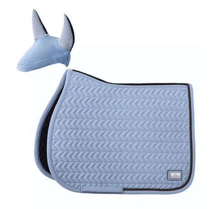 Set sottosella e cuffietta Pearly - azzurro