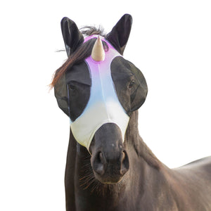 Maschera anti-mosche unicorno