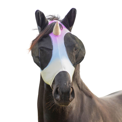 Maschera anti-mosche unicorno