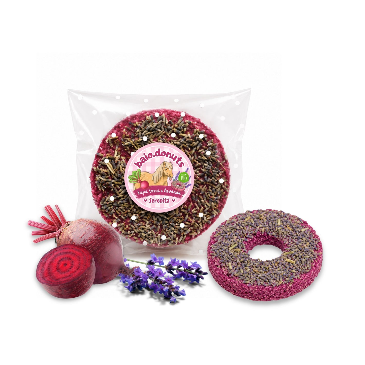 baio.donut serenità - rapa rossa e lavanda