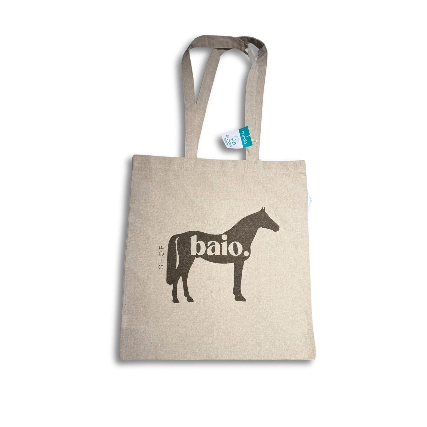 Shopper in cotone riciclato baio.shop