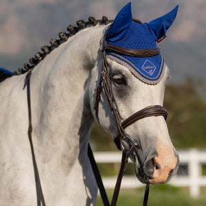 Set sottosella e cuffietta Blu Royal