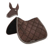 Set sottosella e cuffietta Supreme, marrone - Marrone