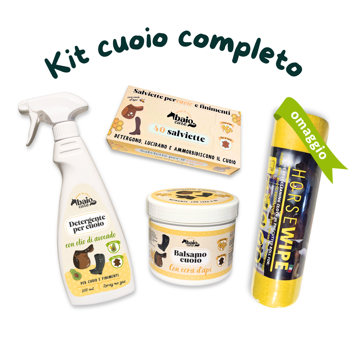 Kit cuoio completo